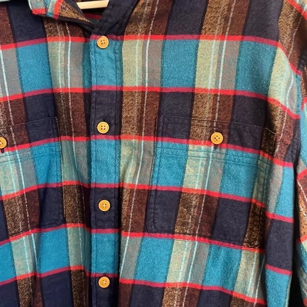 J‎ crew Flannel Shirt L